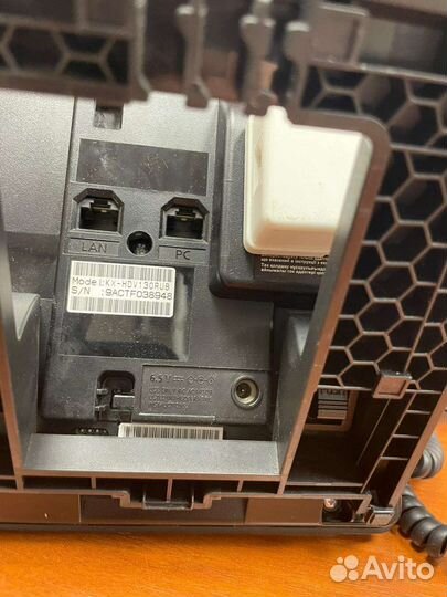 IP-телефоны Panasonic KX-HDV130 чёрные