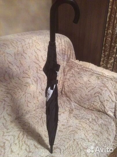 Зонт с логотипом DFM. Трость. Автомат