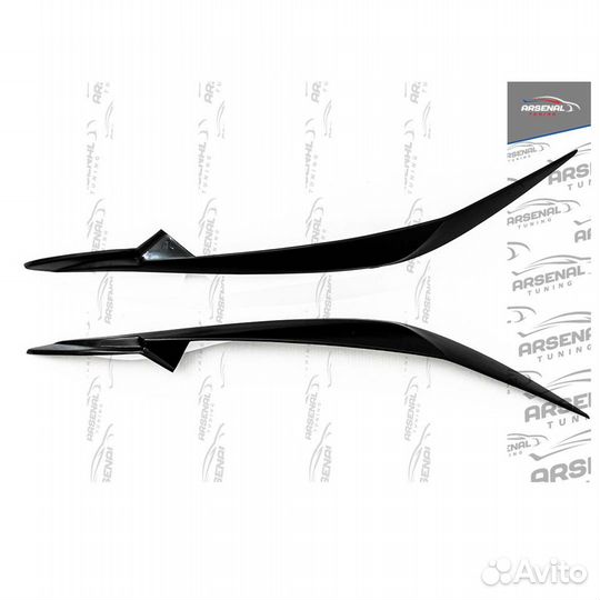 Накладки на фары LED для BMW X6 E71