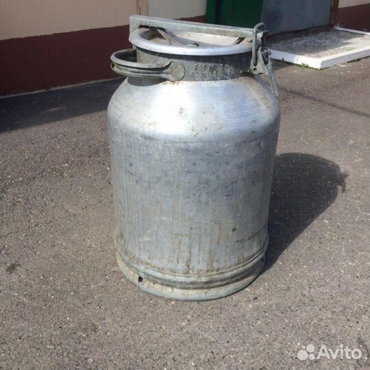 Фляга алюминиевая бу 40л