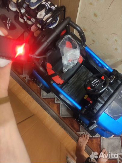 Электромобиль багги полный привод 12 вольт новый