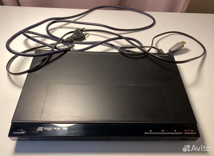 DVD плеер sony с дисками
