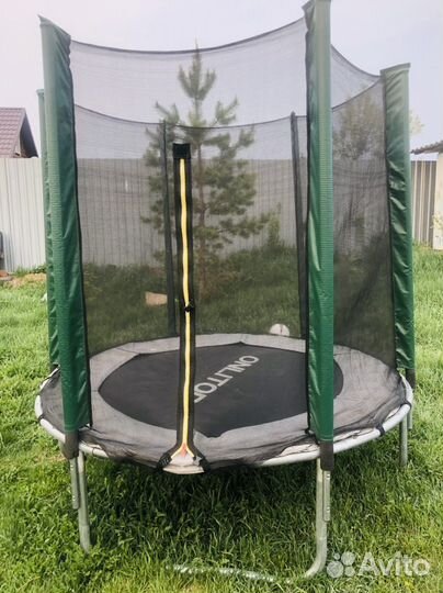 Батут с сеткой