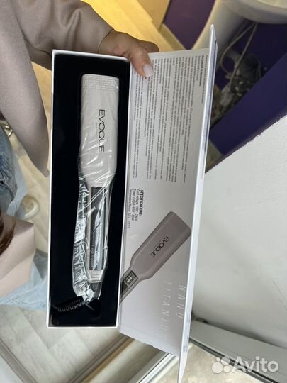 Утюжок для волос evoque новый