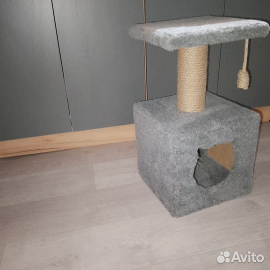 Когтеточка домик для кошки