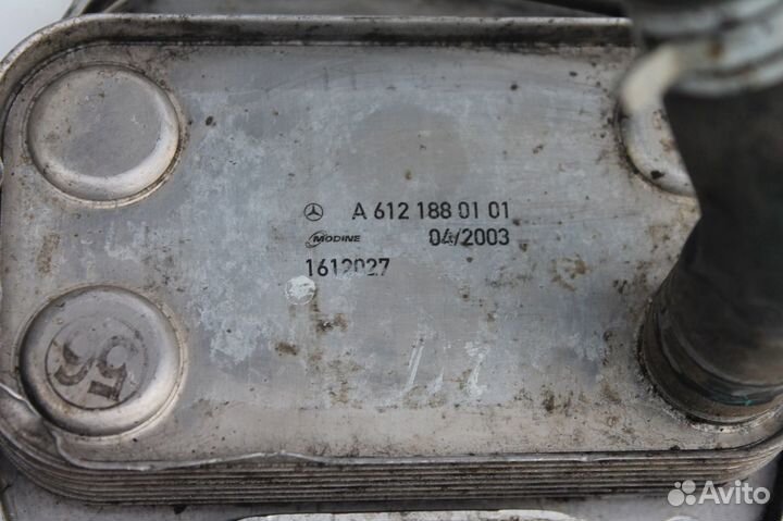 Теплообменник двиг w210 om 611 Diesel Мерседес