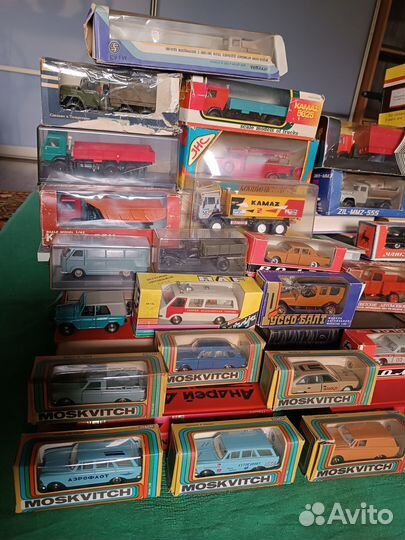 Коллекция машинок СССР 1:43,новые, одним лотом