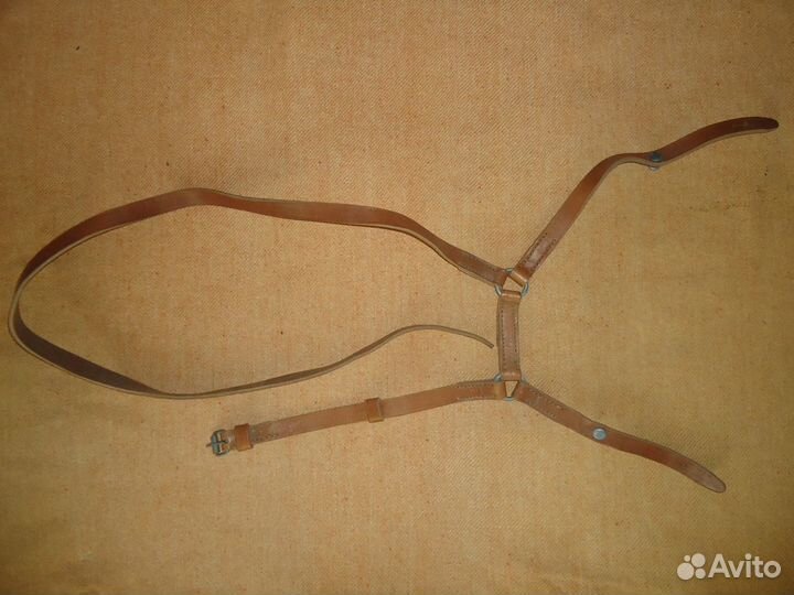 Портупея кожанная 1942 года для шашки