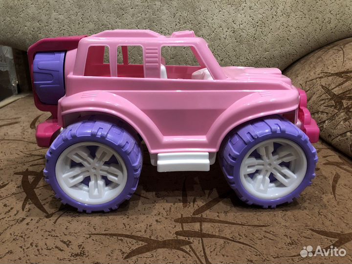 Машина и вертолет в стиле Барби