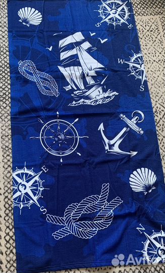 Полотенце пляжное новое