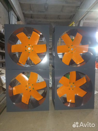Сушильные камеры - осевые вентиляторы во№5