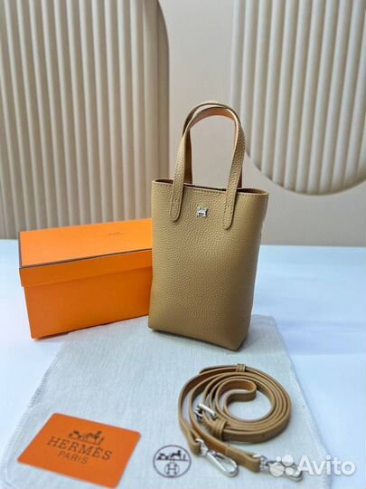 Сумка женская натуральная кожа hermes