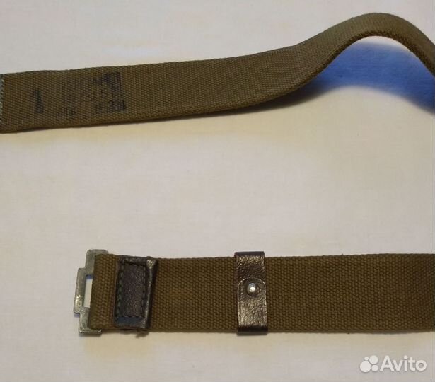 Ремень брезентовый армейский, СССР, 