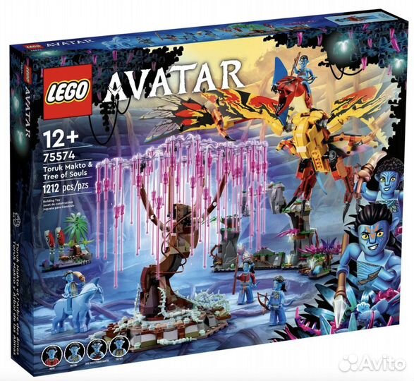 Lego Avatar Торук Макто и Древо душ 75574, 1212 де