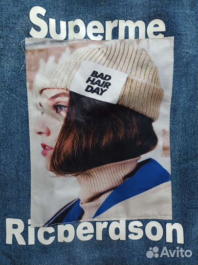 Джинсовка удлиненная для девочки 11-13