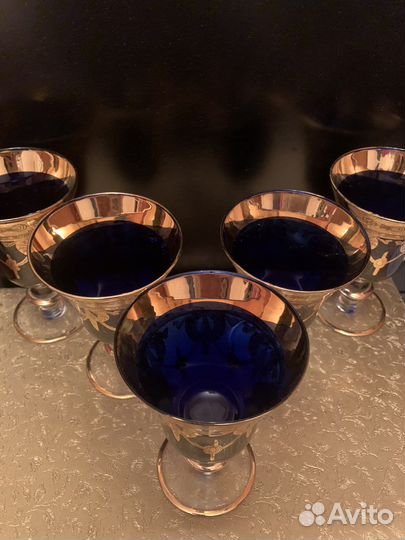 Итальянские бокалы Same Cristallerie. Хрусталь