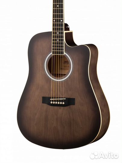 Акустическая гитара, с вырезом Naranda HS-4140-TBS