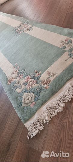 Ковер шерстяной новый ручная работа 0,9 м х 3,5м