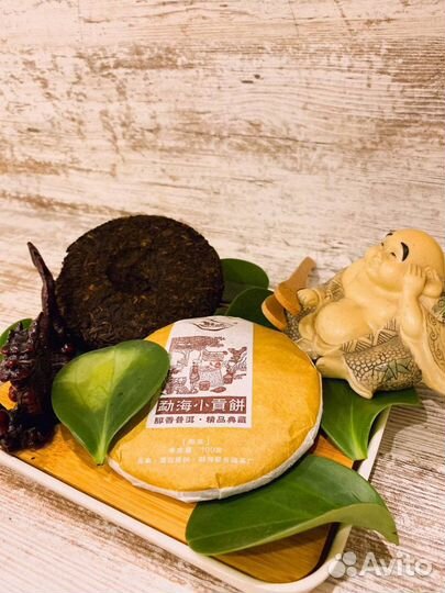 Блины Шу пуэра китайский чай