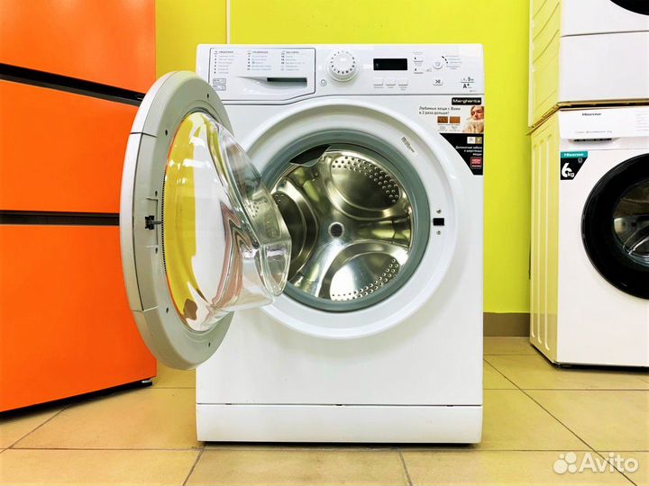 Стиральная машина узкая бу Ariston. Гарантия