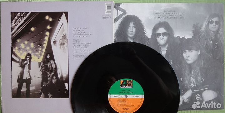 White Lion – Mane Attraction. Germany. 1991 г