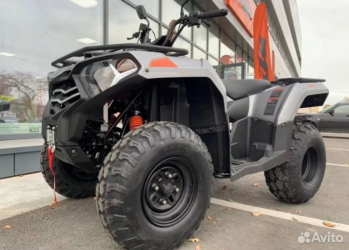 Квадроцикл Loncin TRV350 Pro черно-серый