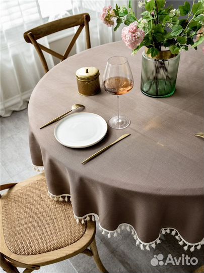 Скатерть круглая 160, 180 см