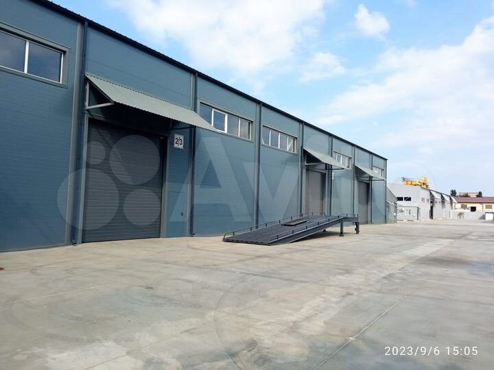 Склад тёплый 1450 м² + офисы 160 м²