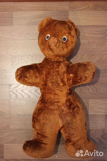 Медведь плюшевый СССР. Коричневый. Плюшевый мишка