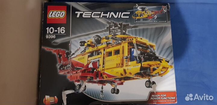 Lego Technic 9396 Спасательный вертолет