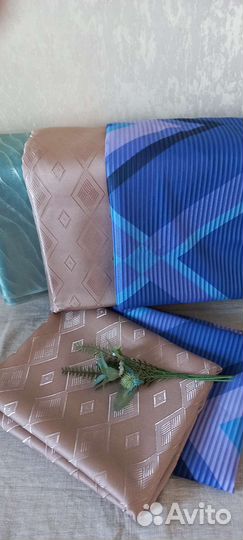 Шторы теневые новые 3вида, диван.наволочки 3шт