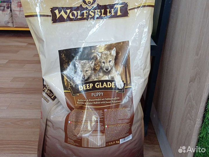 Wolfsblut корм для щенков с мясом оленя