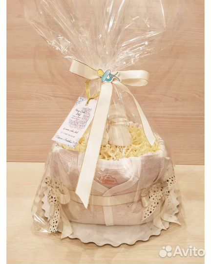 Подарок для новорожденного - Торты из памперсов