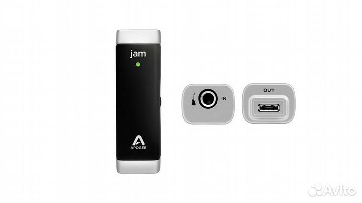 Гитарный аудиоинтерфейс для MAC/iOS Apogee JAM