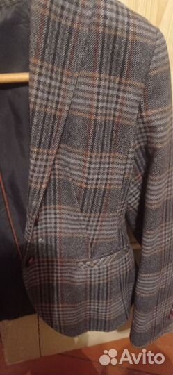 Пиджак женский в клетку