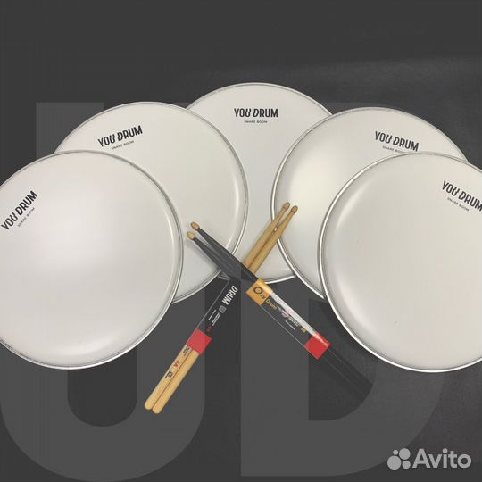 Пластик для малого барабана 14