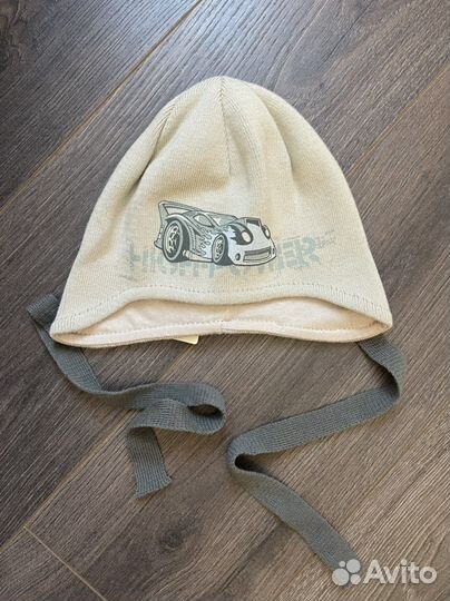 Шапка весенняя для мальчика