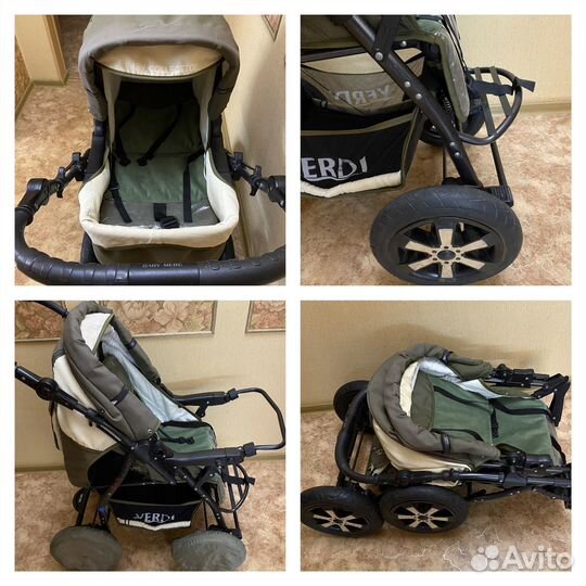 Коляска детская трансформер Verdi