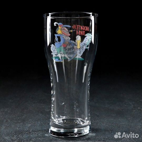 Бокал для пива «По пивку», 500 мл, рисунок микс