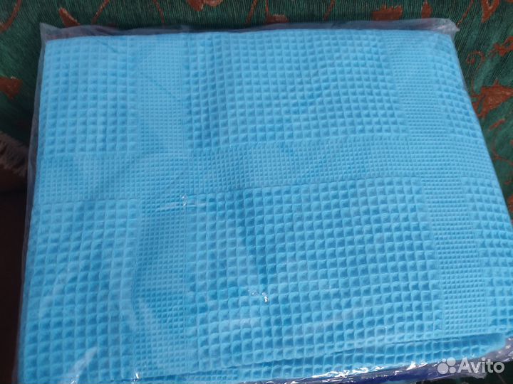 Полотенце банное вафельное 100*150