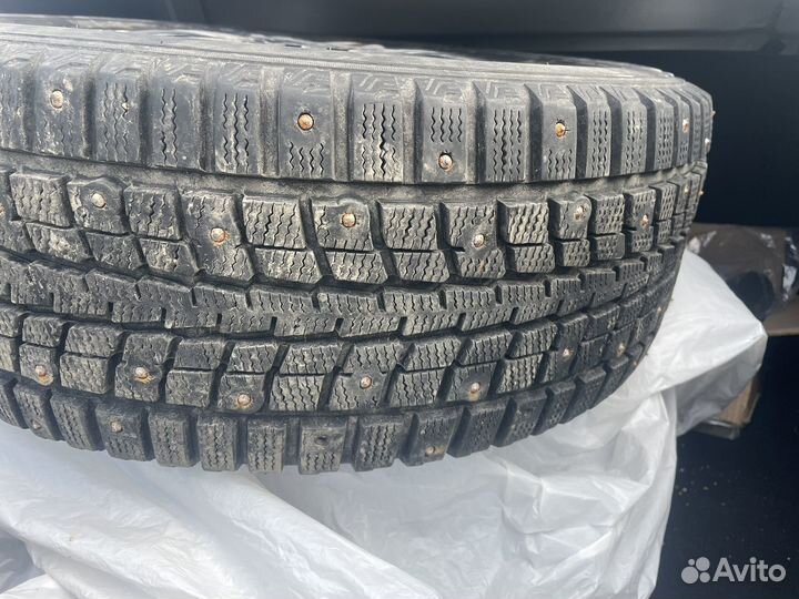 Литьё с короллы R16 на зимней хорошей резине