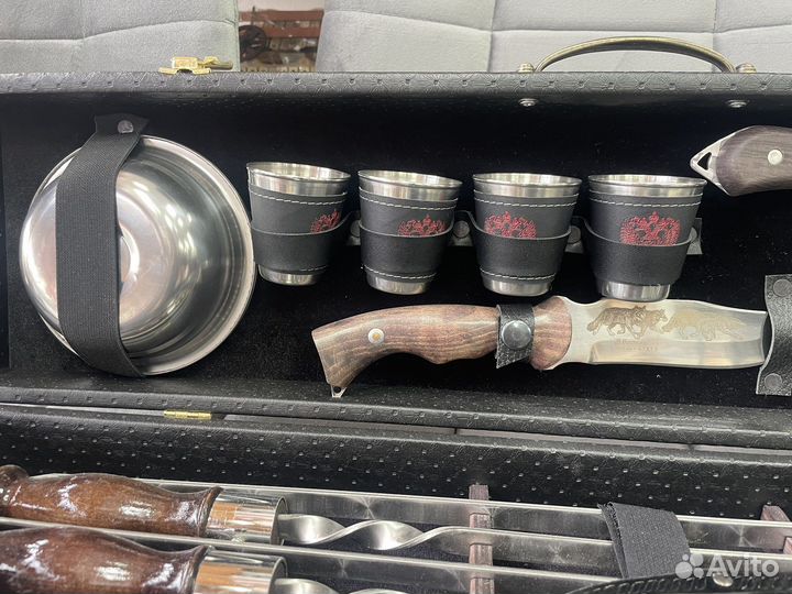 Шашлычный набор в кейсе