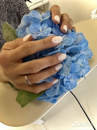 Маникюр и педикюр с покрытием, наращивание