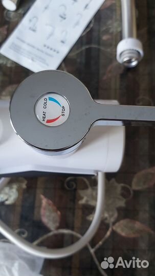 Кран водонагреватель проточный дисплей новый