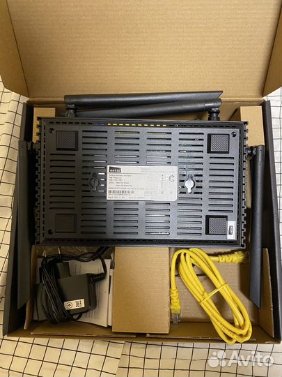 Роутер Netis N6 AX1800 Wi-Fi 6 KeeneticOS 4.2.4