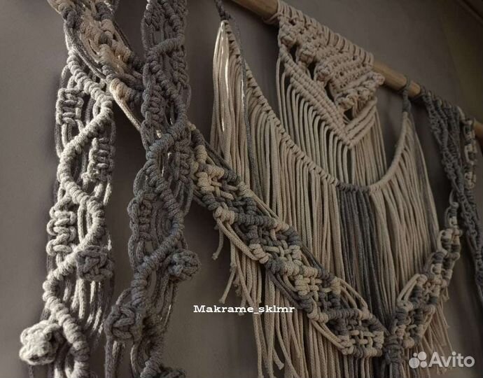 Макраме панно