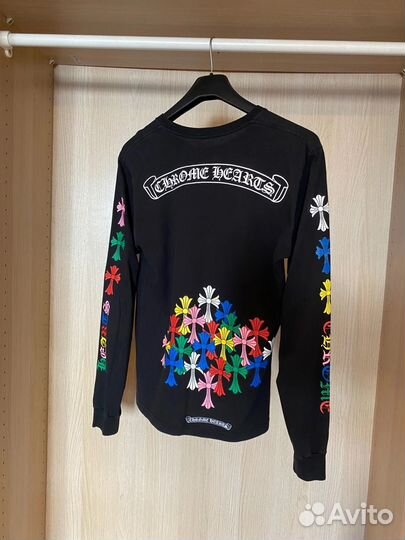 Лонгслив Chrome Hearts MultiColour Cross Cemetery