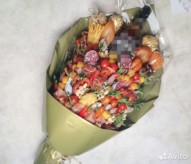 Съедобный букет мужчине