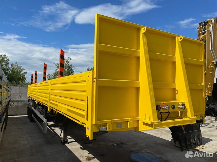 Полуприцеп бортовой ТЗА 588521-02410, 2023