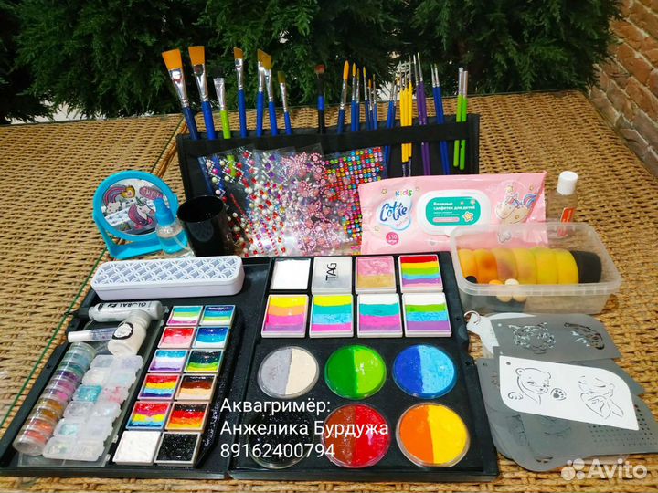 Аквагрим для детей и взрослых на праздник